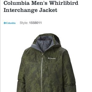 Columbia Mens Large Winter Jacket